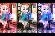 Talking Tom and Friends Colors Reaction Compilation Cat and Dog Animals Funny Videos