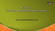 free social bookmarking submission sites