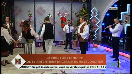 Ilie Rosu - Fetele lui tata (Seara buna, dragi romani! - ETNO TV - 22.12.2016)