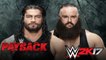 PAYBACK 2017 Roman Reigns vs. Braun Strowman Simulacion en WWE 2K17