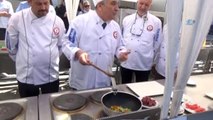 Başkan Yılmaz, Uluslararası Mutfak Günlerinde Hünerlerini Sergiledi