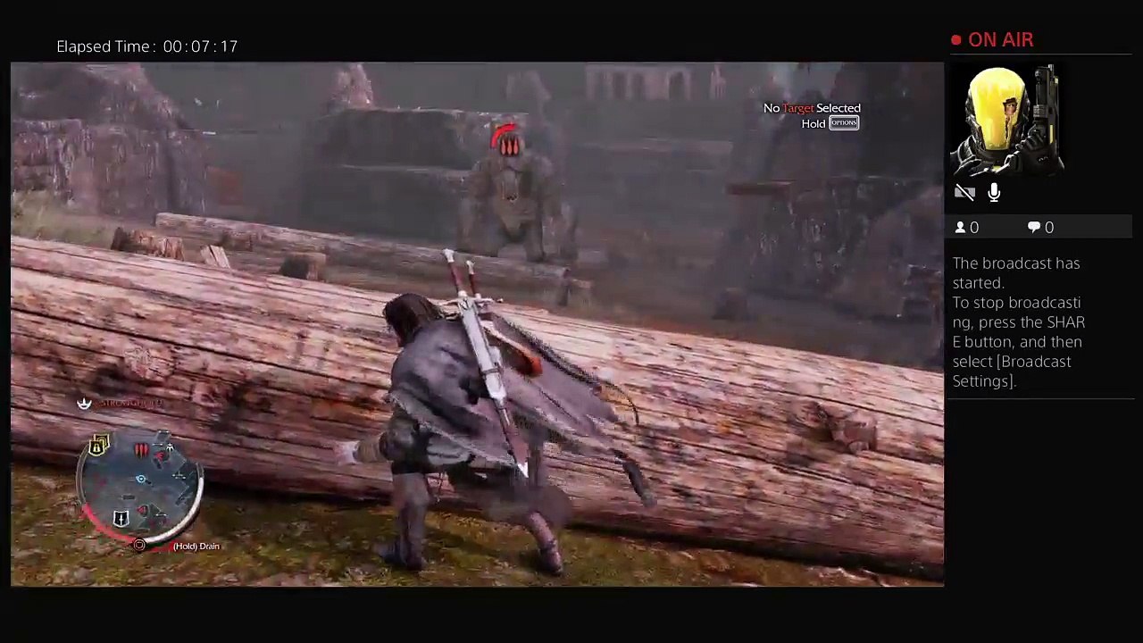 Wolfgamer335's Live PS4 Shadow Of Mordor 1# (8)
