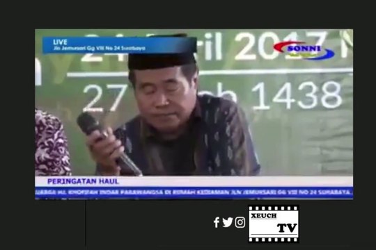 En Indonésie Sheykh Qari Jafar est décédé alors qu'il récitait la sourate Moulki