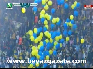Ankaragücü Hatayspor 6. dk şovu (Şampiyonluk maçı)