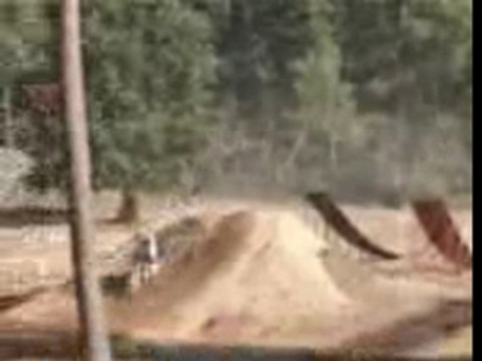 Cascades en motocross