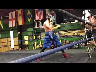 Anthony Sharts and Ashton Sylve sparring - EsNews boxing