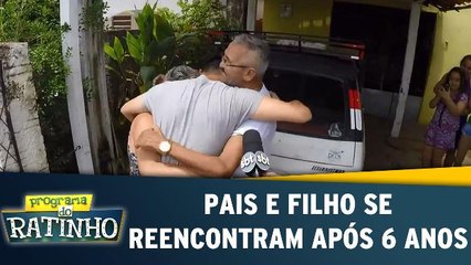 Pais e Filho se reencontram após 6 anos