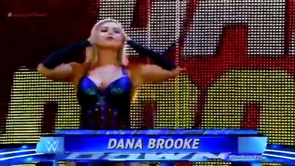 WWE Paige vs Dana Brooke show