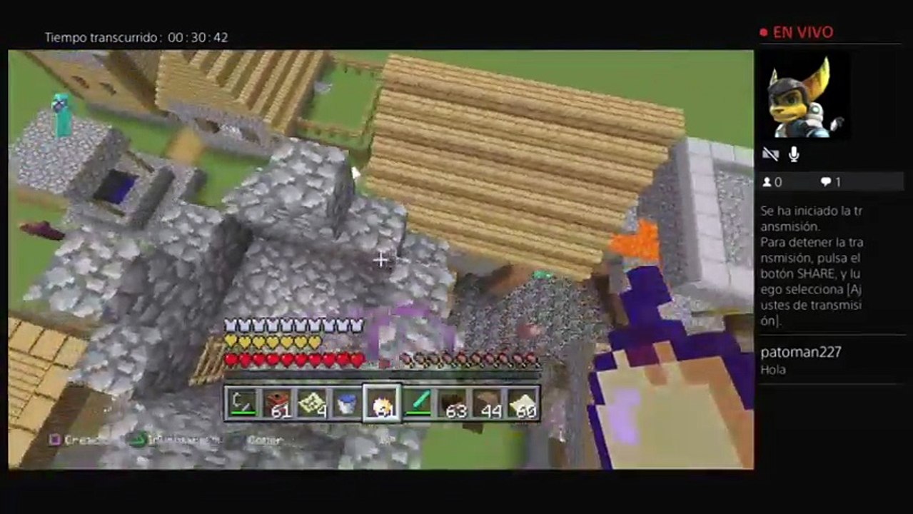 Minecraft  caida ps4 (6)