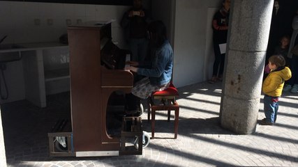 Les élèves du Kiosque en audition avec Florence Pavie