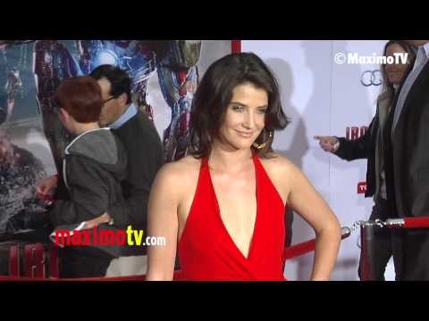 Cobie Smulders Iron Man 3 World Premiere Red Carpet ARRIVALS April 24, 2013 @cobiesmulders