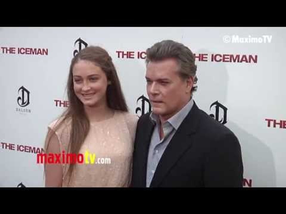 Ray Liotta with his Daughter Karsen Liotta "The Iceman" Premiere Red Carpet