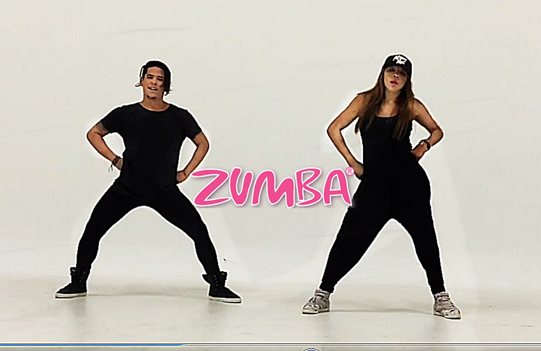 Zumba Dance Aerobic Workout - The Bruk Out - Zumba Online Video To Burn Fat and Calories