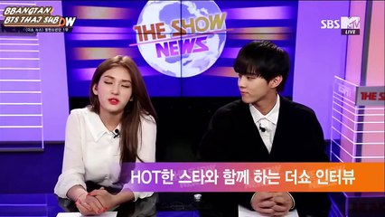 [ซับไทย]  161025 บังทันเดอะโชว์นิวส์ ตอนที่ 1