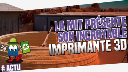 L'incroyable imprimante 3D de la MIT