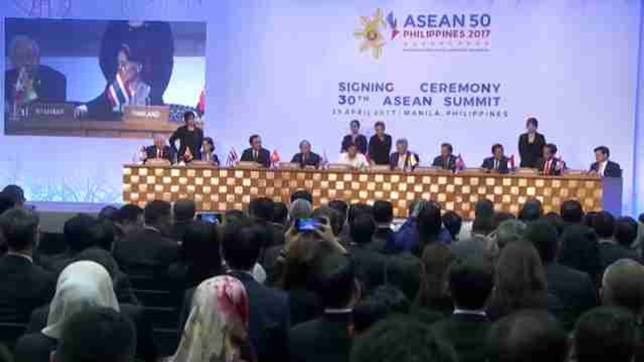 La ASEAN, comprometida a finalizar este año el código de conducta para resolver las disputas con China