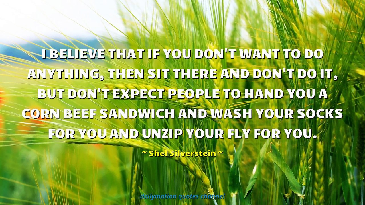 Shel Silverstein Quotes