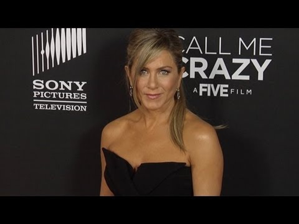 Jennifer Aniston in Christian Dior "Call Me Crazy: A Five Film" World Premiere Arrivals