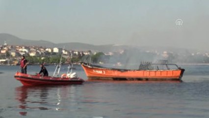 Izmit Körfezi'nde Lpg Tankerinde Yangın (4)