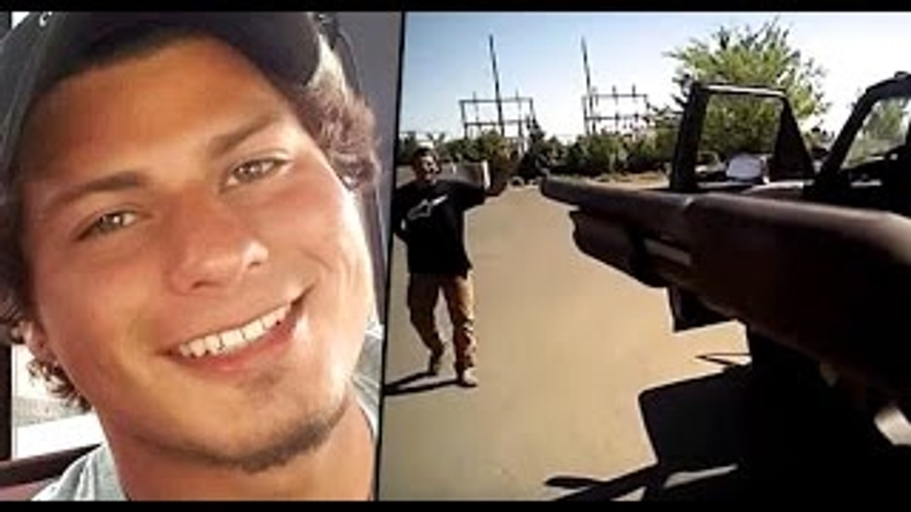 Na boa, tem necessidade? Fingiu estar armado e morreu na hora... Pq esse maluco fez isso?