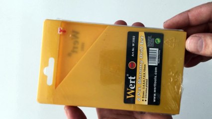 WERT 3502 Beton Matkap Ucu (8 Parça Set)