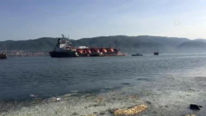 Izmit Körfezi'nde Lpg Tankerinde Yangın (3)