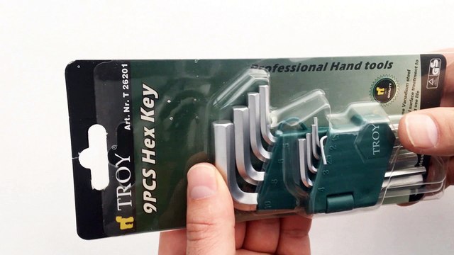 TROY 26201 Allen Anahtar Seti (9 Parça)
