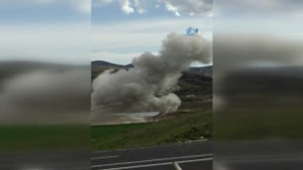 El Yapımı Patlayıcı Böyle İmha Edildi