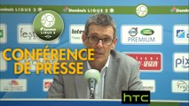 Conférence de presse ESTAC Troyes - Stade Brestois 29 (1-0) : Jean-Louis GARCIA (ESTAC) - Jean-Marc FURLAN (BREST) - 2016/2017
