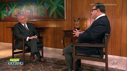 A reforma não prejudica ninguém, diz presidente Michel Temer ao Ratinho