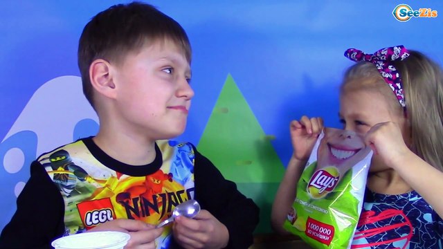 ОБЫЧНАЯ ЕДА ПРОТИВ ЧИПСОВ ЧЕЛЛЕНДЖ! ЧТО ВКУСНЕЕ GUMMY FOOD vs REAL FOOD!