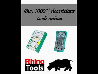 Buy 1000V electricians tools online