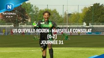 J31 : US Quevilly-Rouen - Marseille Consolat (0-2), le résumé