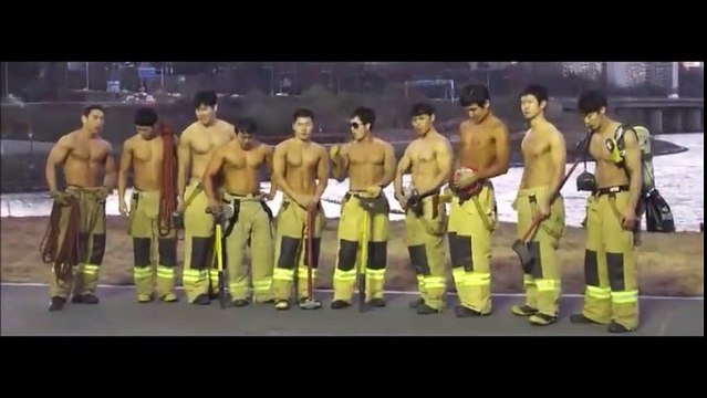 韓国の消防士がマッチョすぎる件　韓流マッチョはちょっとキモいｗ　佐川男子も真っ青、韓国人の消防士たちが太マッチョ