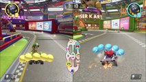 Mario Kart 8 Deluxe Bob-ombs à gogo #1 avec Bébé Mario et Bébé Luigi