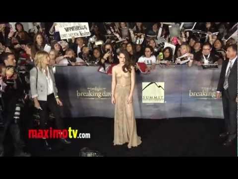 Kristen Stewart, Robert Pattinson, Taylor Lautner TWILIGHT Breaking Dawn Part 2 Premiere ARRIVALS