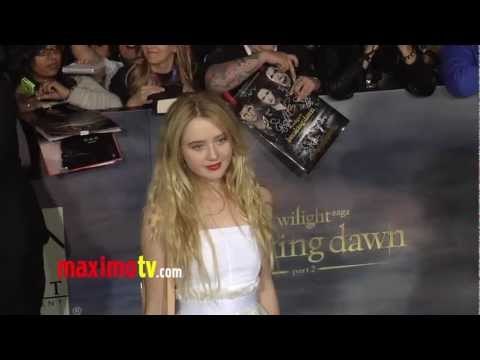 Kathryn Newton TWILIGHT Breaking Dawn Part 2 Premiere ARRIVALS