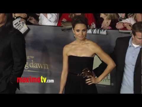 Mia Maestro TWILIGHT Breaking Dawn Part 2 Premiere ARRIVALS