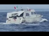 Santa Maria di Leuca (LE) - Fermato motoryacht con a bordo 113 migranti (29.04.17)