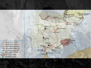 DON PELAYO Y LA BAT. DE COVADONGA (Año 690 ) 2ª, Pasajes de la historia (La rosa de los vientos)