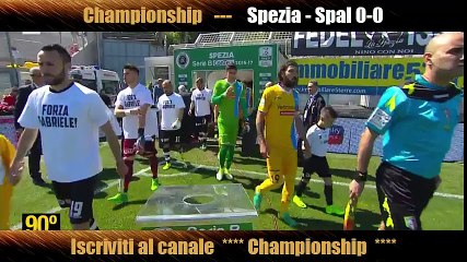 Spezia - Spal 0-0 Sintesi HD - Serie B 39^esima giornata 29.4.2017