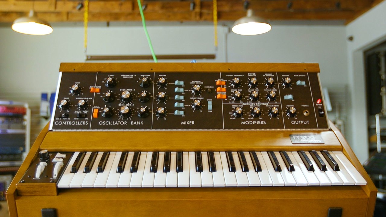 "Switch On" is a dream space for fans of synthesizers and vintage electronics