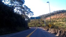 Serra do Rio do Rastro-  descendo com motor CB 450 desligado e com uma mão segurando filmadora