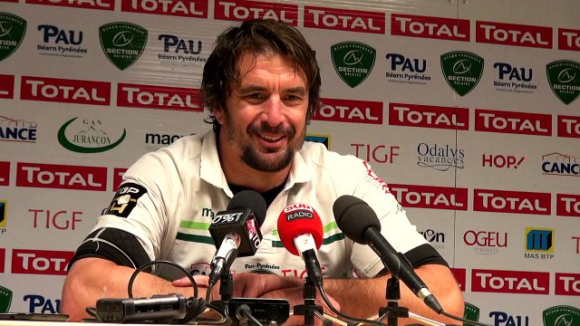 Julien Pierre après Section Paloise - Brive : On reste en course pour les phases finales