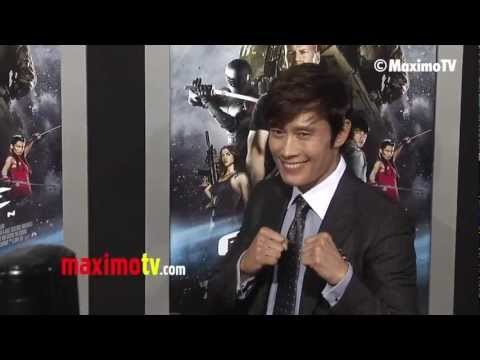 Byung-hun Lee G.I. Joe Retaliation Los Angeles Premiere ARRIVALS