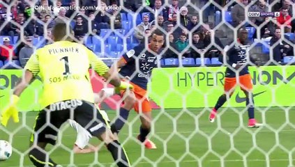 But Nicolas De Preville Montpellier 0-1 Lille