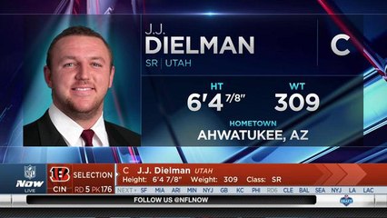 Bengals select J.J. Dielman No. 176 in the 2017 NFL Draft