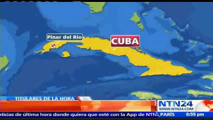 Un avión se estrelló en Pinar del Río, al occidente de Cuba