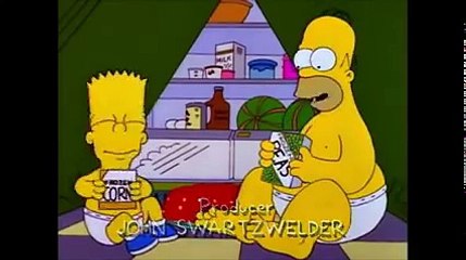 Los Simpson: Pasaremos el verano dentro del frigorifico