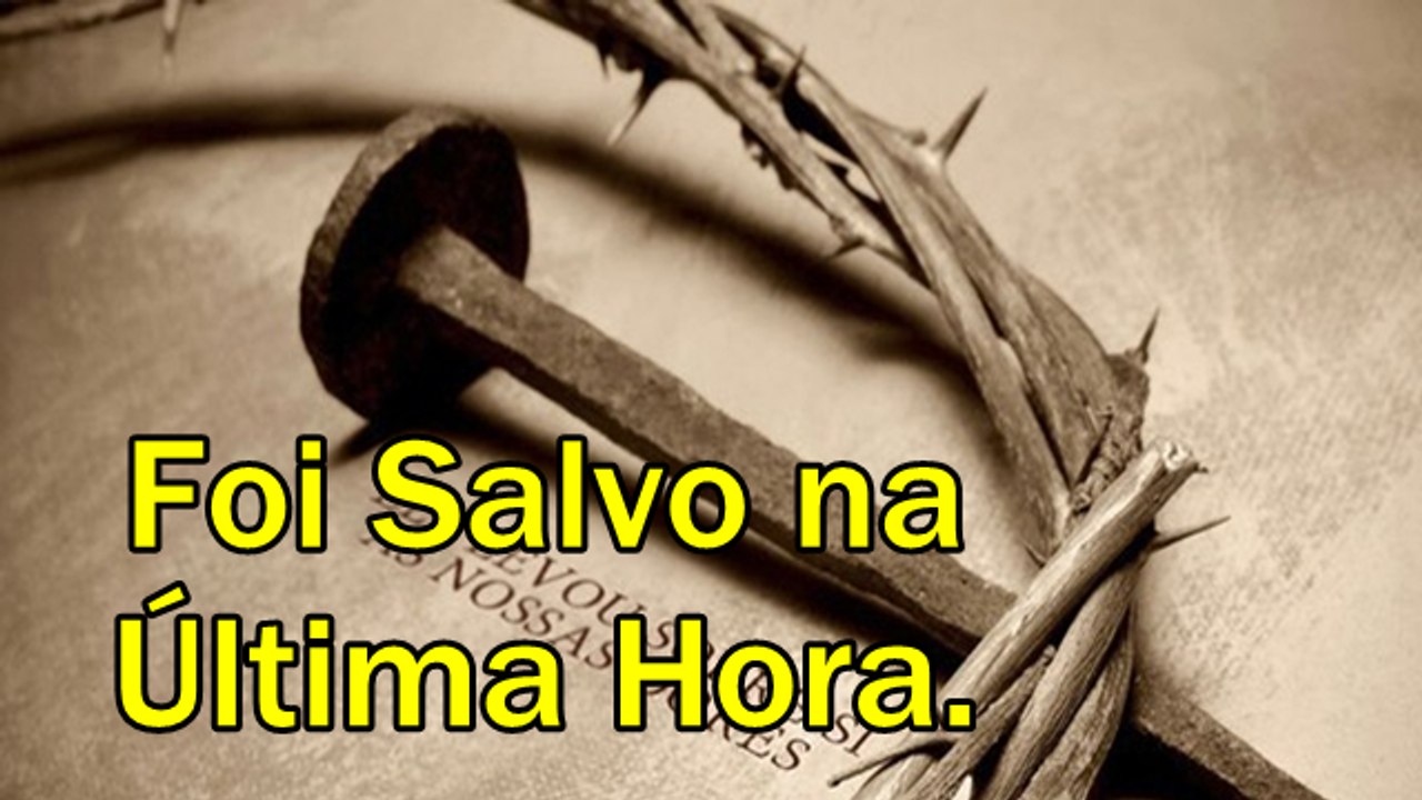 Foi Salvo na Última Hora. - Guardei a Fé